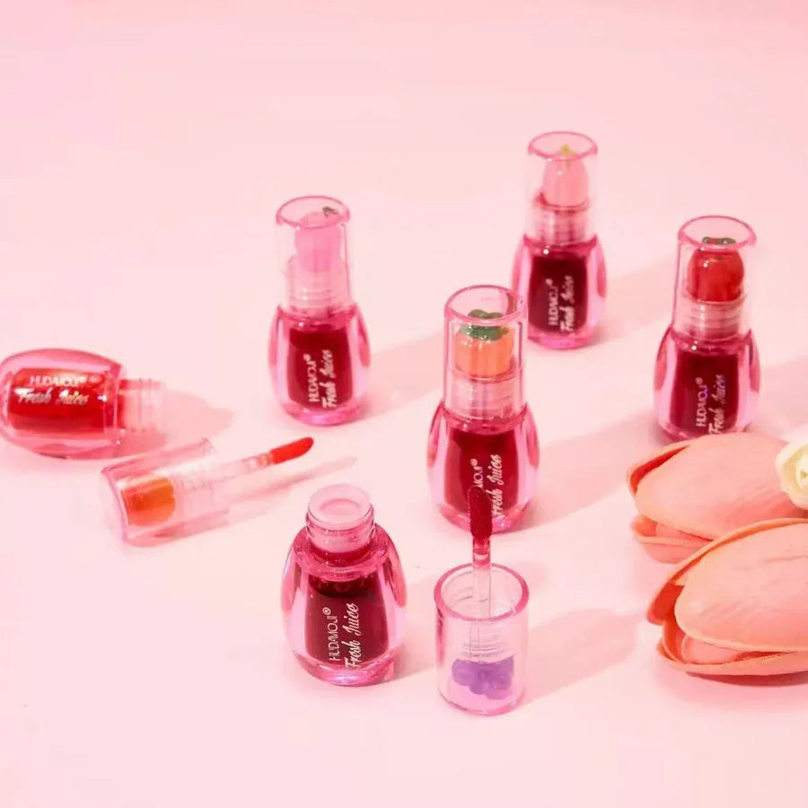 Hudamoji Fresh Juice Crystal Clear, Moisturising and Lightwight Lip Tint LT-001