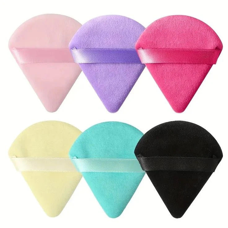 **Sweet Beauty Triangle Makeup Puff Set (3PCS)**