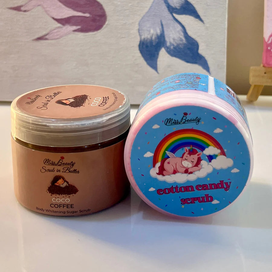 **Miss Beauty Body Whitening Sugar Scrub Set (2PCS)**