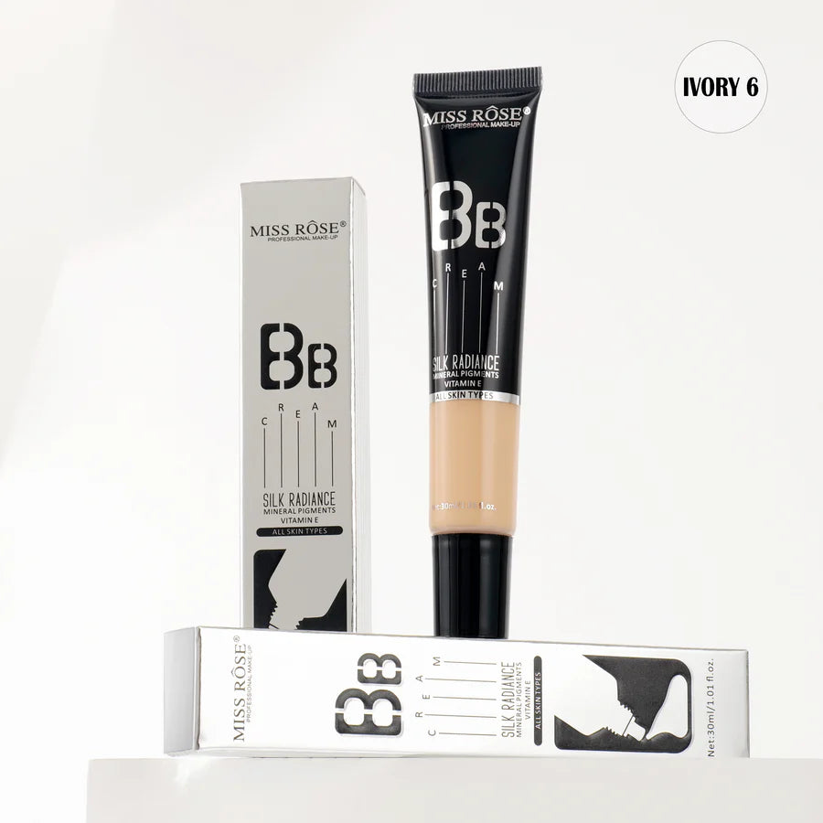Miss Rose Silk Radiance BB Cream with Vitamin E | Long Lasting