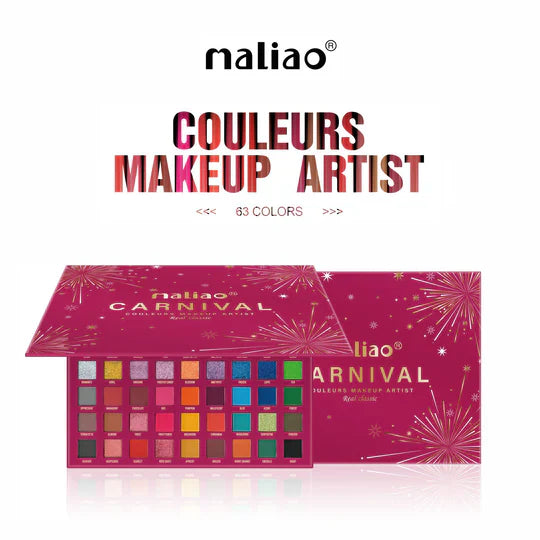 Maliao Carnival Couleurs Makeup Artist Palette | 63 Colors