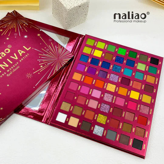 Maliao Carnival Couleurs Makeup Artist Palette | 63 Colors