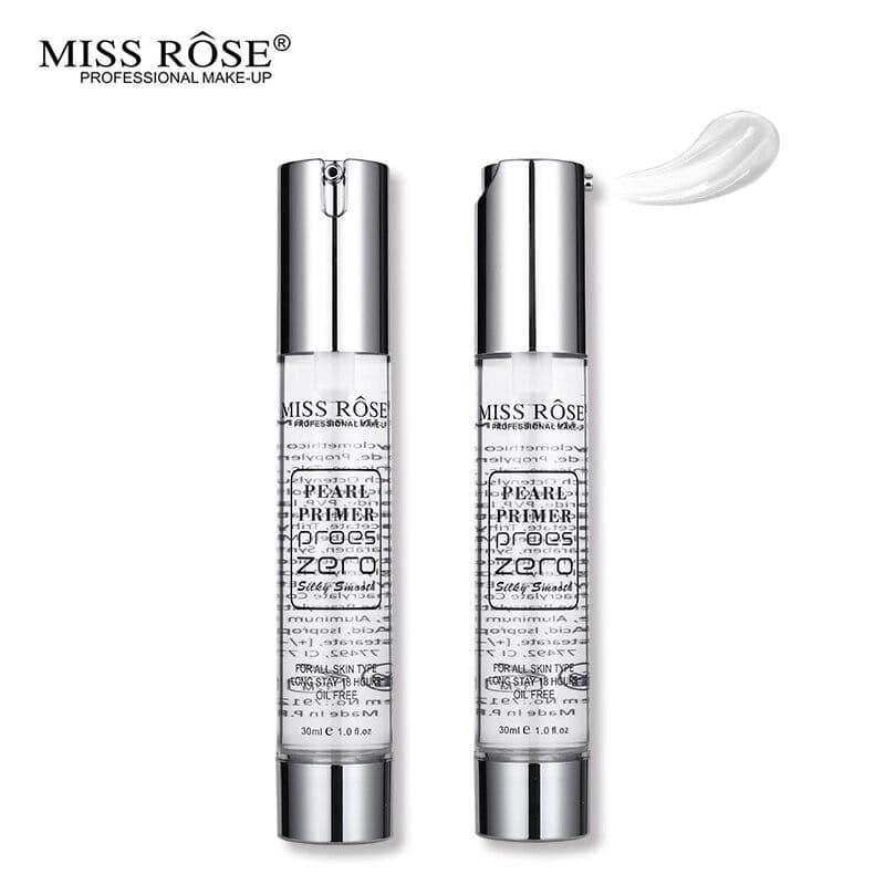 **Miss Rose Pearl Primer – Smooth Matte Finish 30ml**
