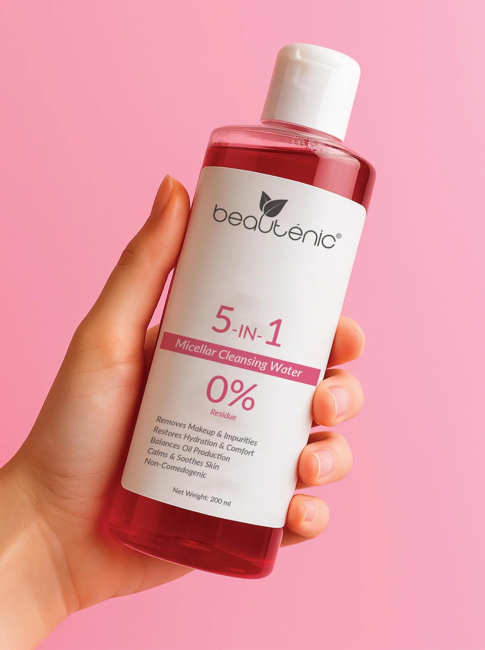 Beautenic - 5 in 1 Micellar Cleansing Water - 200Ml