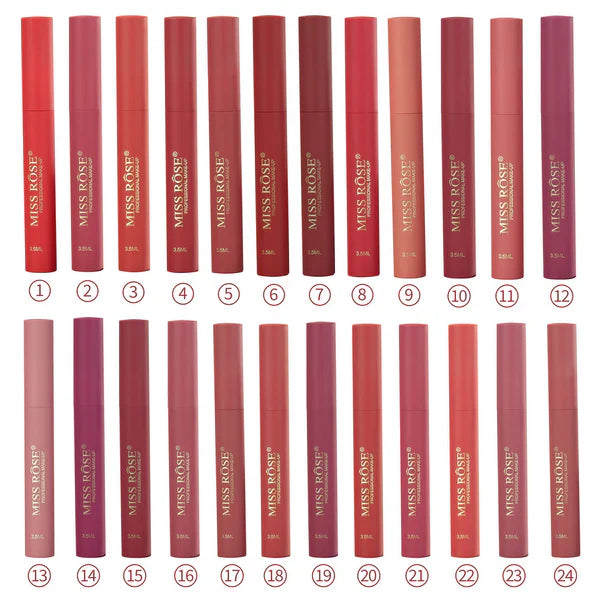 Miss Rose Pack of 03 Hydra Matte Lip Gloss