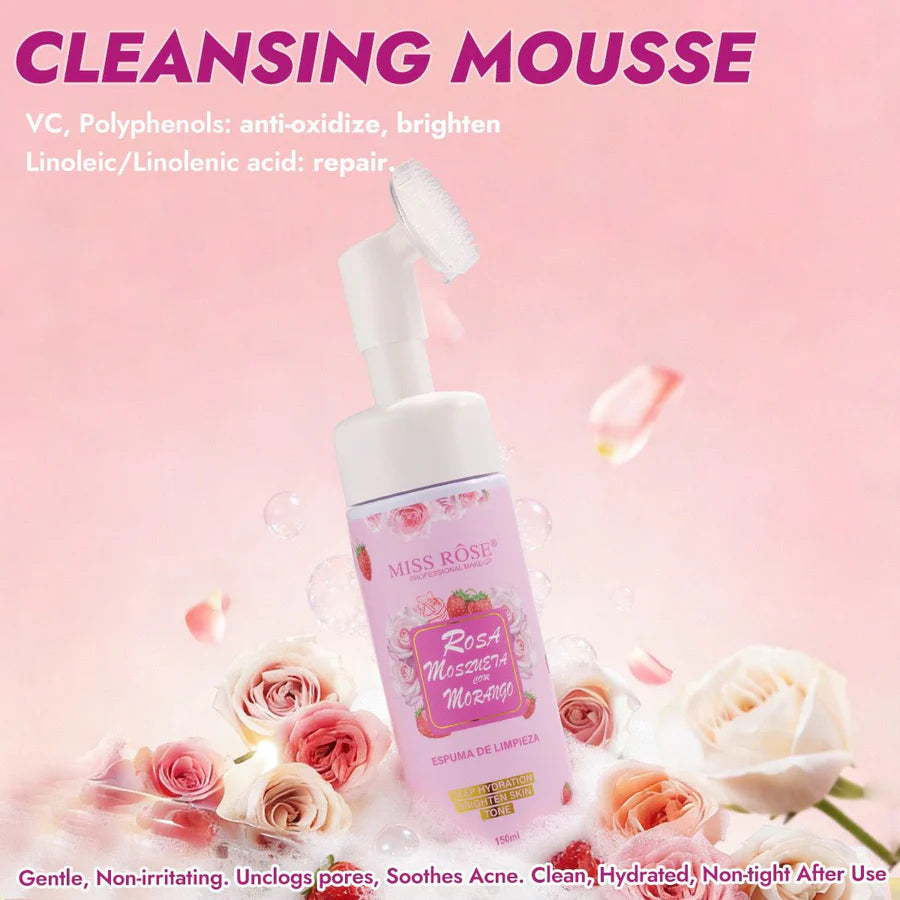 Miss Rose Skin Revive Foaming Mousse Cleanser Face Wash