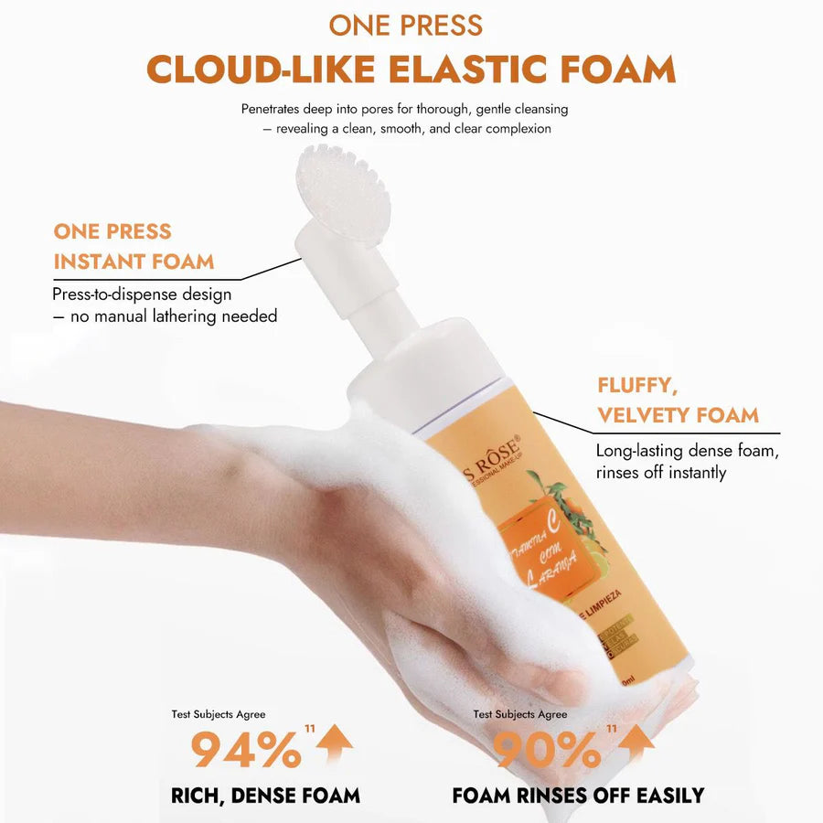 Miss Rose Skin Revive Foaming Mousse Cleanser Face Wash