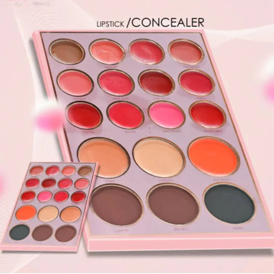 Mocallure All-In-One 5 Fold Eyeshadow Makeup Book Palette