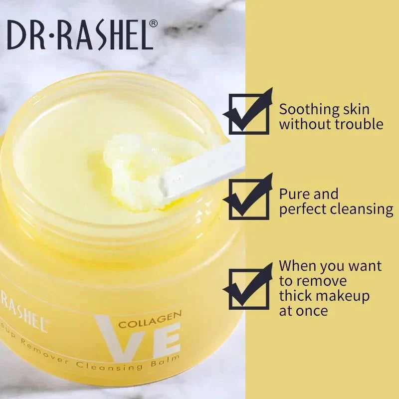 DR-RASHEL VE COLLAGEN Makeup Remover Cleansing Balm - 100g DRL-1730