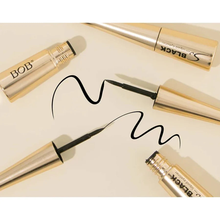BOB So Black Liquid Eyeliner 4ml | Waterproof Long Lasting