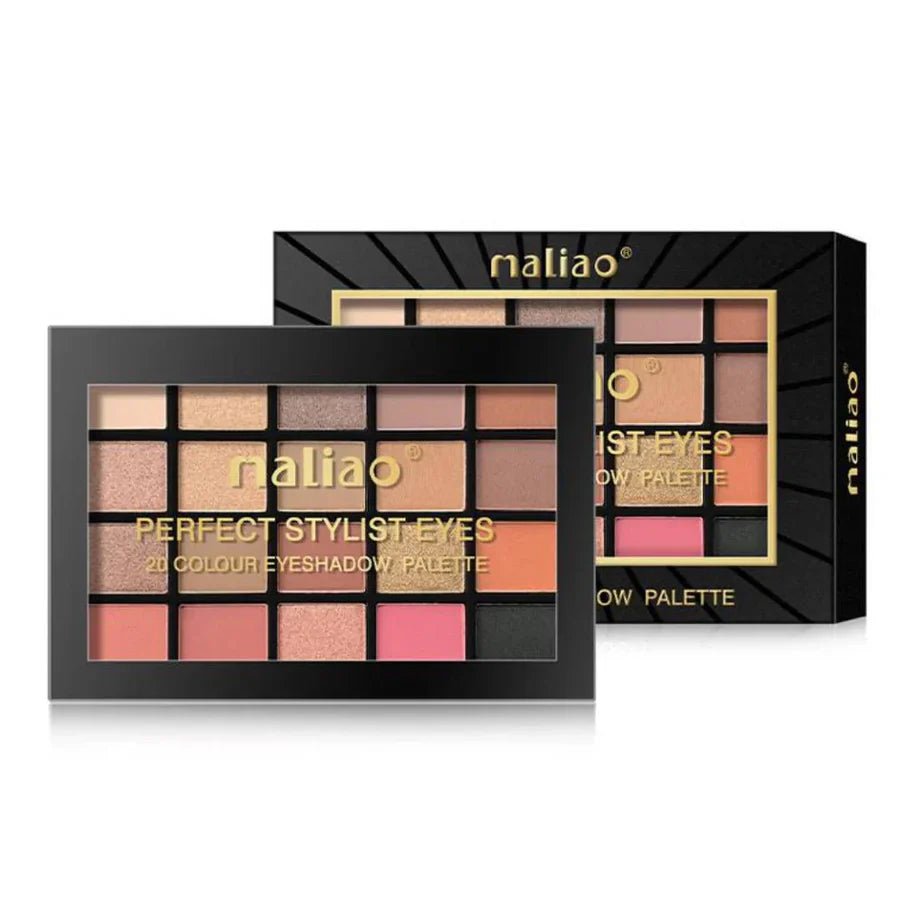 FV Liquid Foundation + Maliao 20 Color Eyeshadow Palette + Zoeva 15Pcs Brush Set Deal