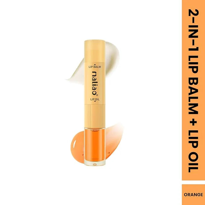 MALIAO PROFESSIONAL MAKE-UP 2 in 1 LIP BALM + LIP OIL