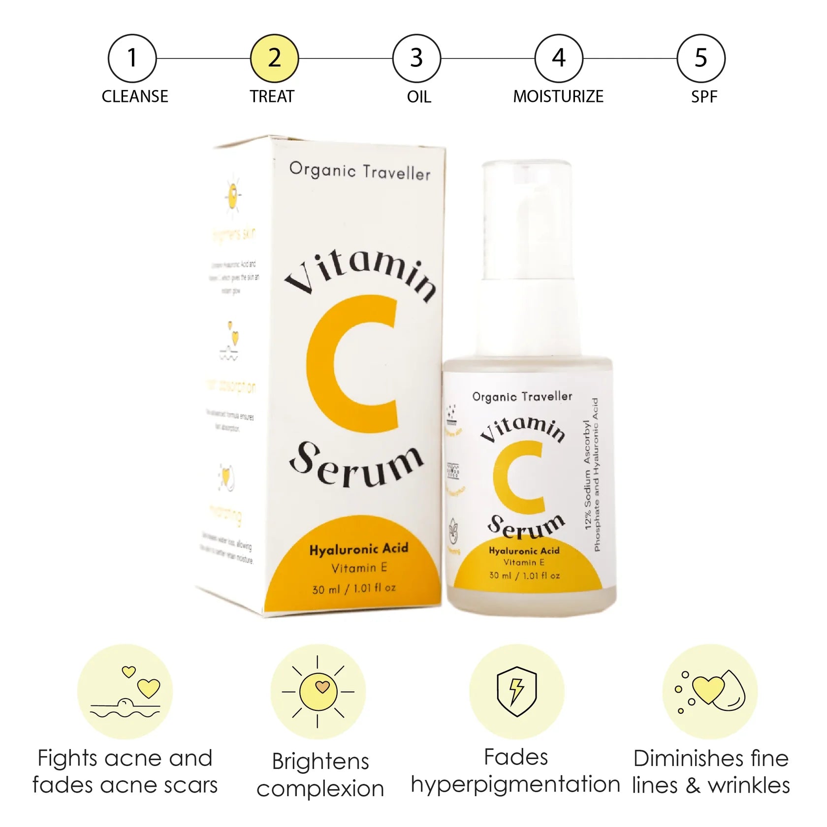 Organic Traveller - Super C: Vitamin C serum
