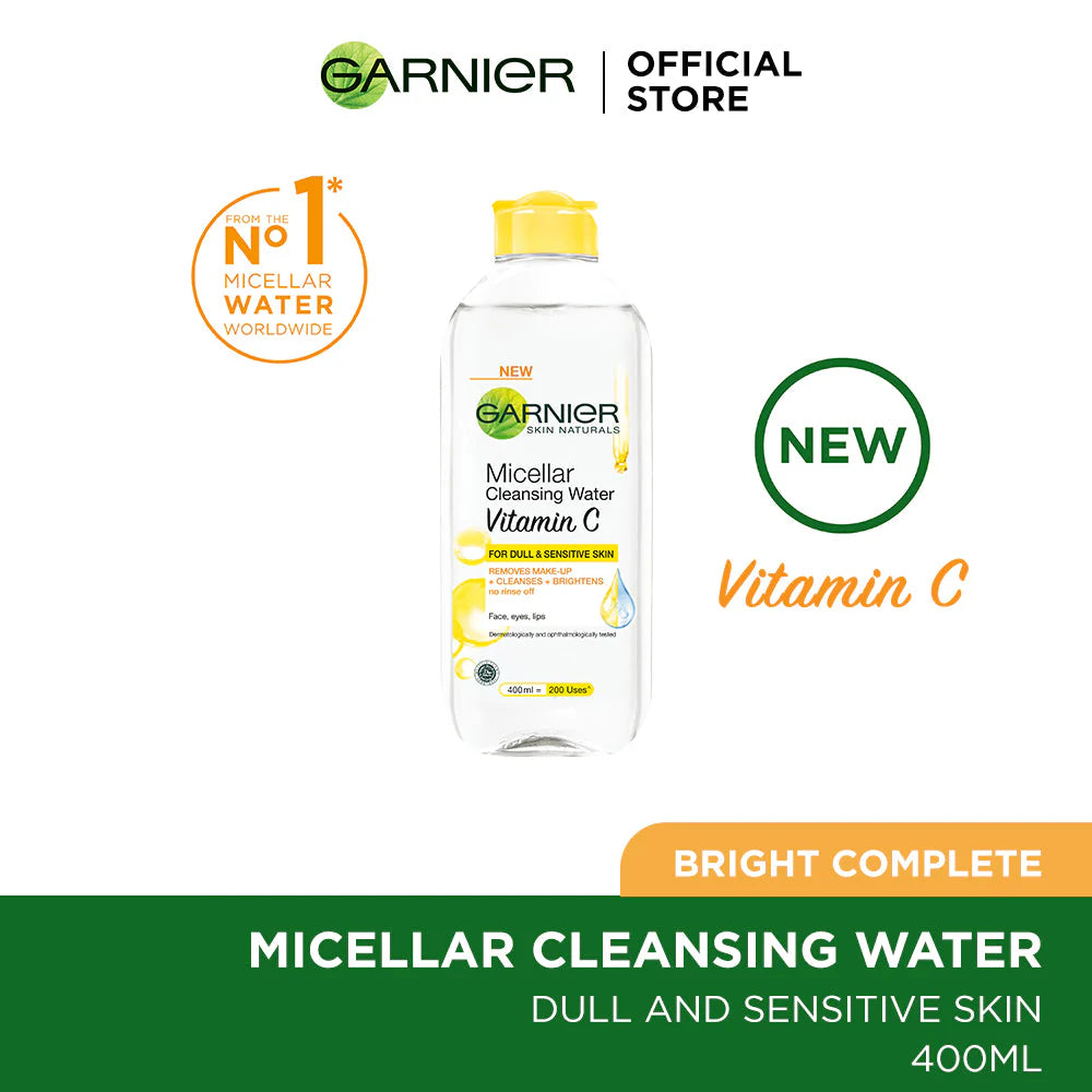 Garnier Skin Active Vitamin C Micellar Makeup Cleansing Water 400 Ml