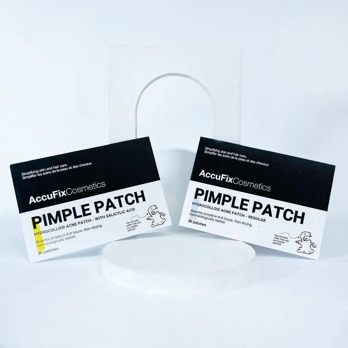 AccuFix - Hydrocolloid Pimple Patches | Acne Patches