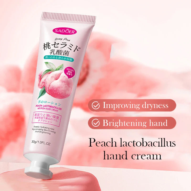 **SADOER SD13422 Organic Peach Nourishing Hand Cream**