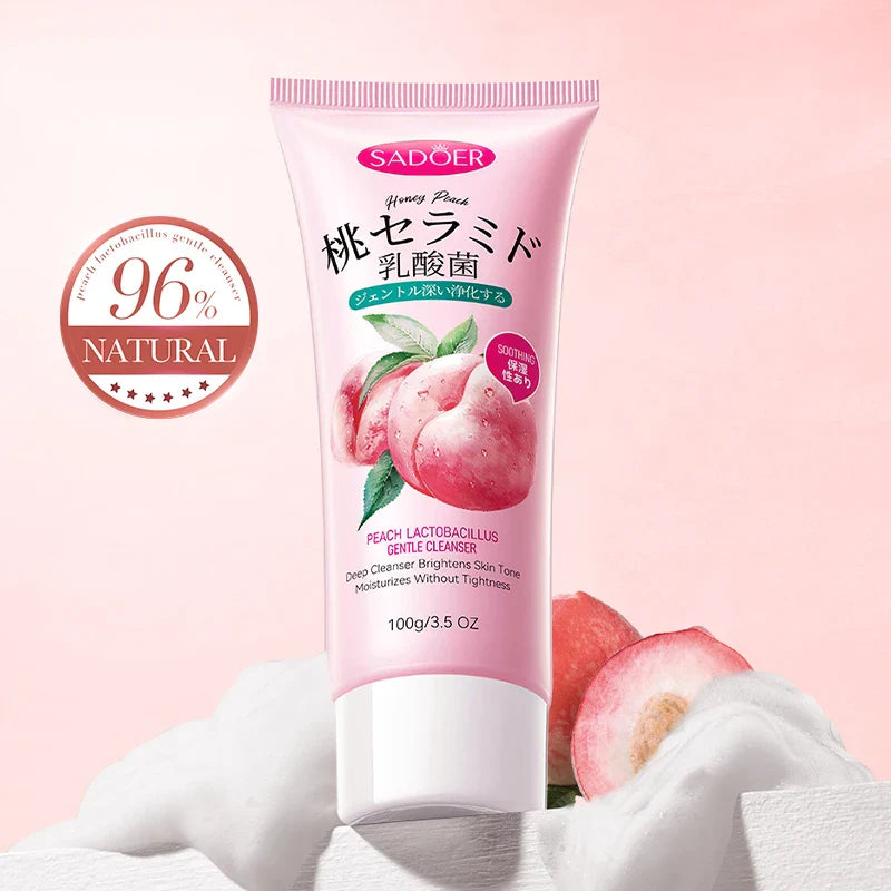 **SADOER SD13378 Organic Peach Facial Cleanser 100g**