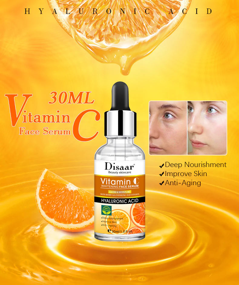 **Disaar Beauty Vitamin C Face Serum 30ml**