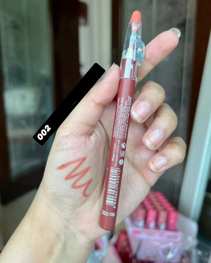 3 pcs Matte Lipstick Lip Liner Lip Pencil