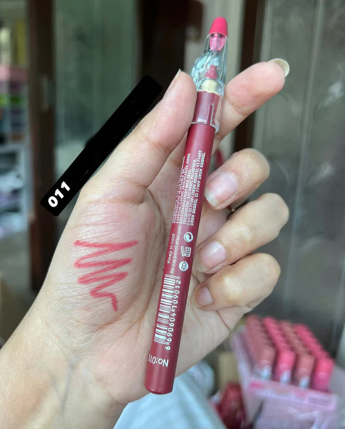 3 pcs Matte Lipstick Lip Liner Lip Pencil