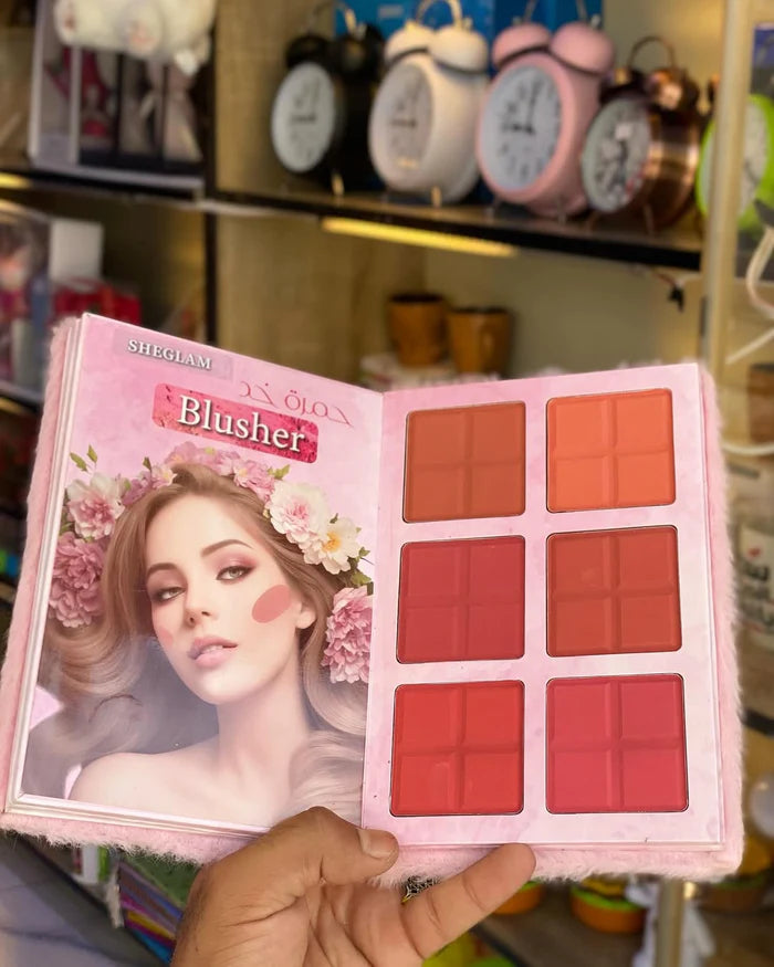 New 5 Fold Fur Makeup Book Palette