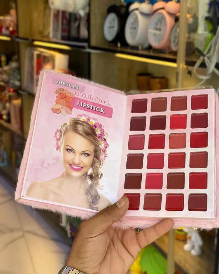 New 5 Fold Fur Makeup Book Palette