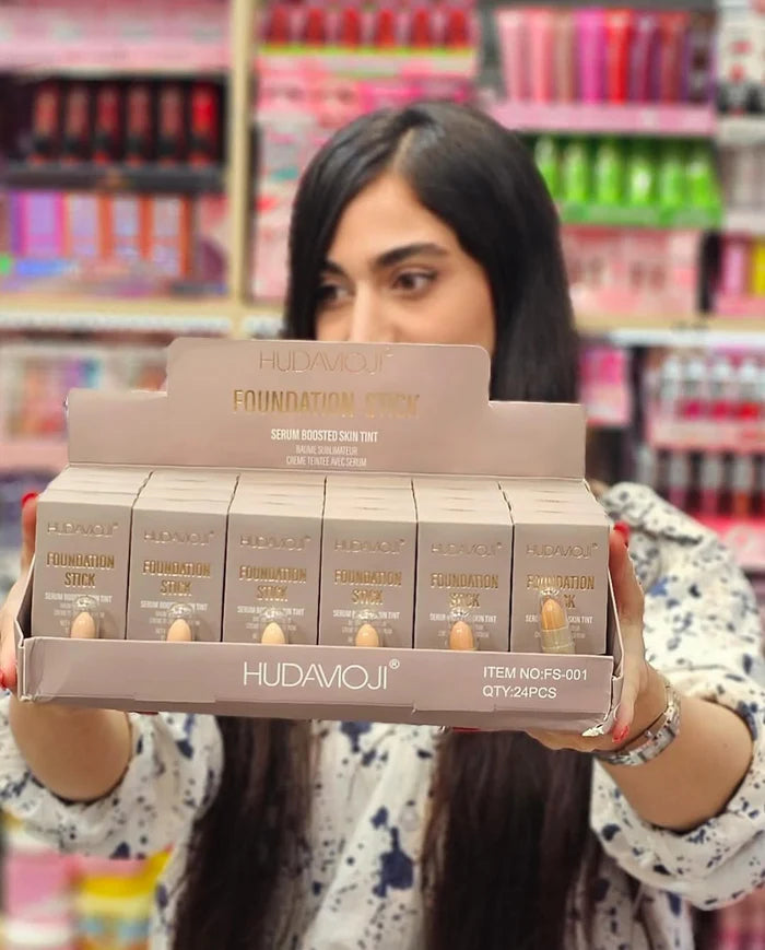 HUDA MOJI Foundation Stick Luxurious Silk Texture Matte Foundation Waterproof oundation Cream Stick