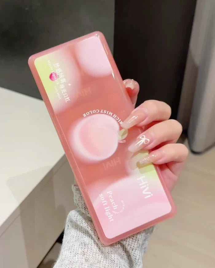 HiVi 10 Pcs Peach Soft Light Matte Lipstick Set