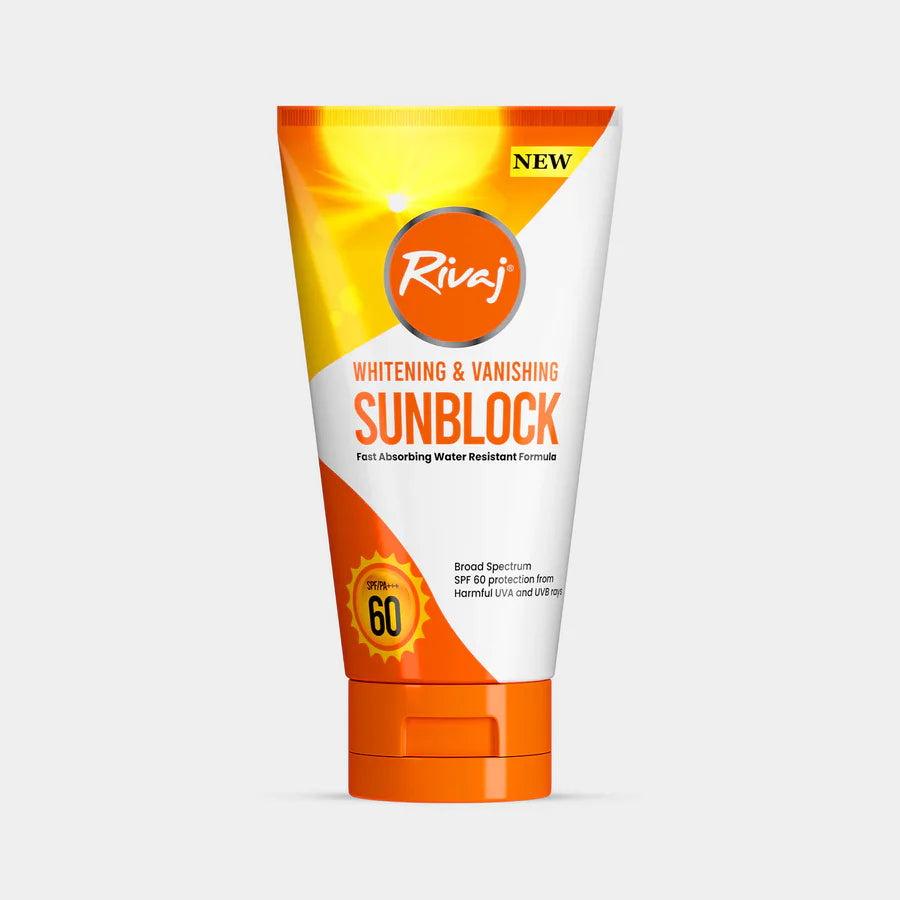 **Rivaj UK High Protection Whitening Sunblock 100ml**