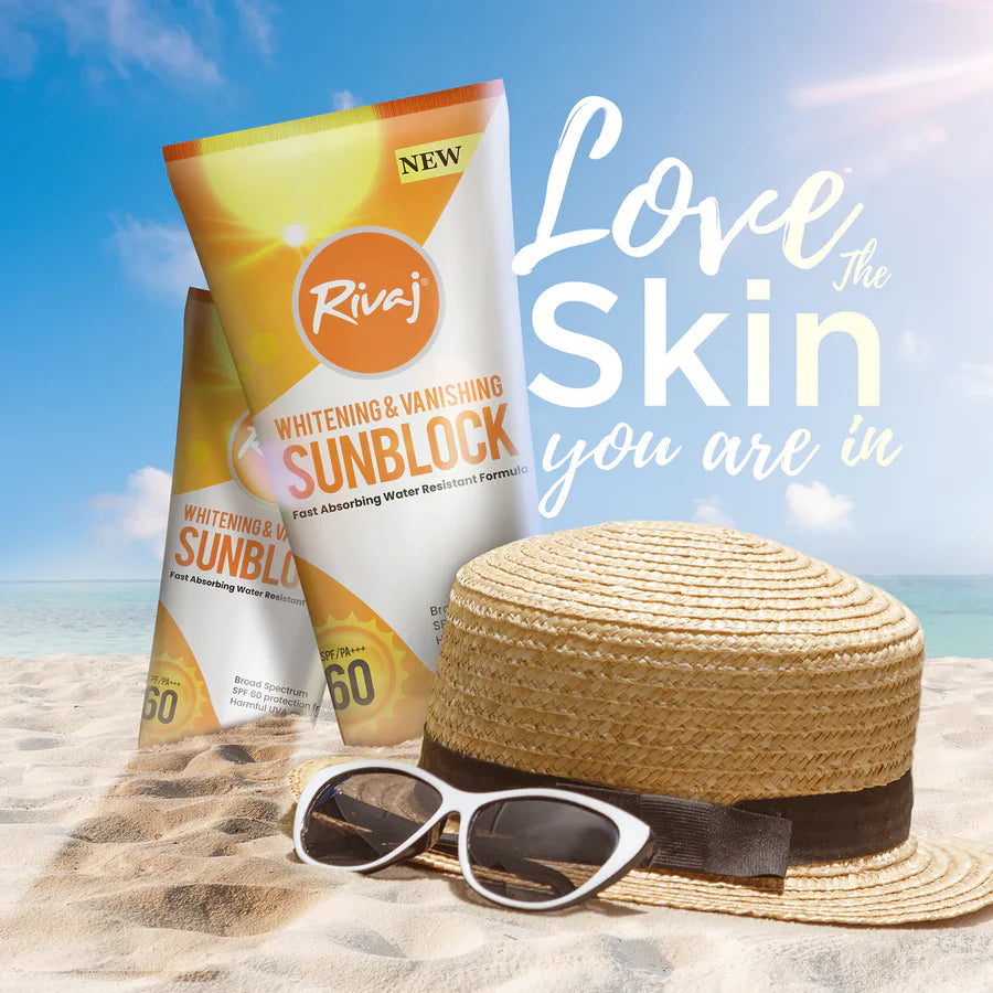 **Rivaj UK High Protection Whitening Sunblock 100ml**