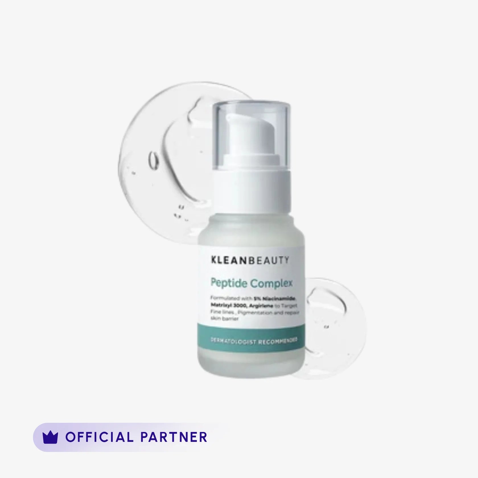 Klean Beauty Peptide Complex Serum 30Ml