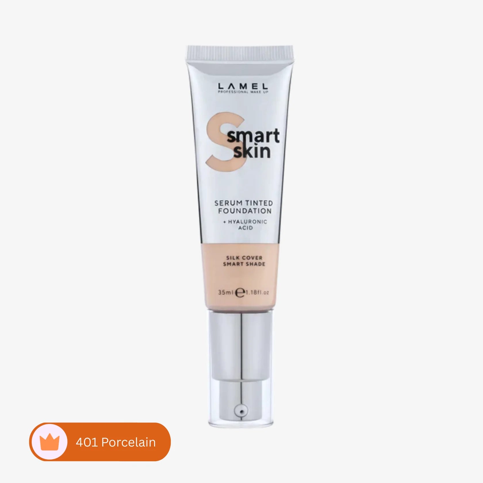 Lamel - Smart Skin Serum Tinted Foundation 401 Porcelain - 35Ml