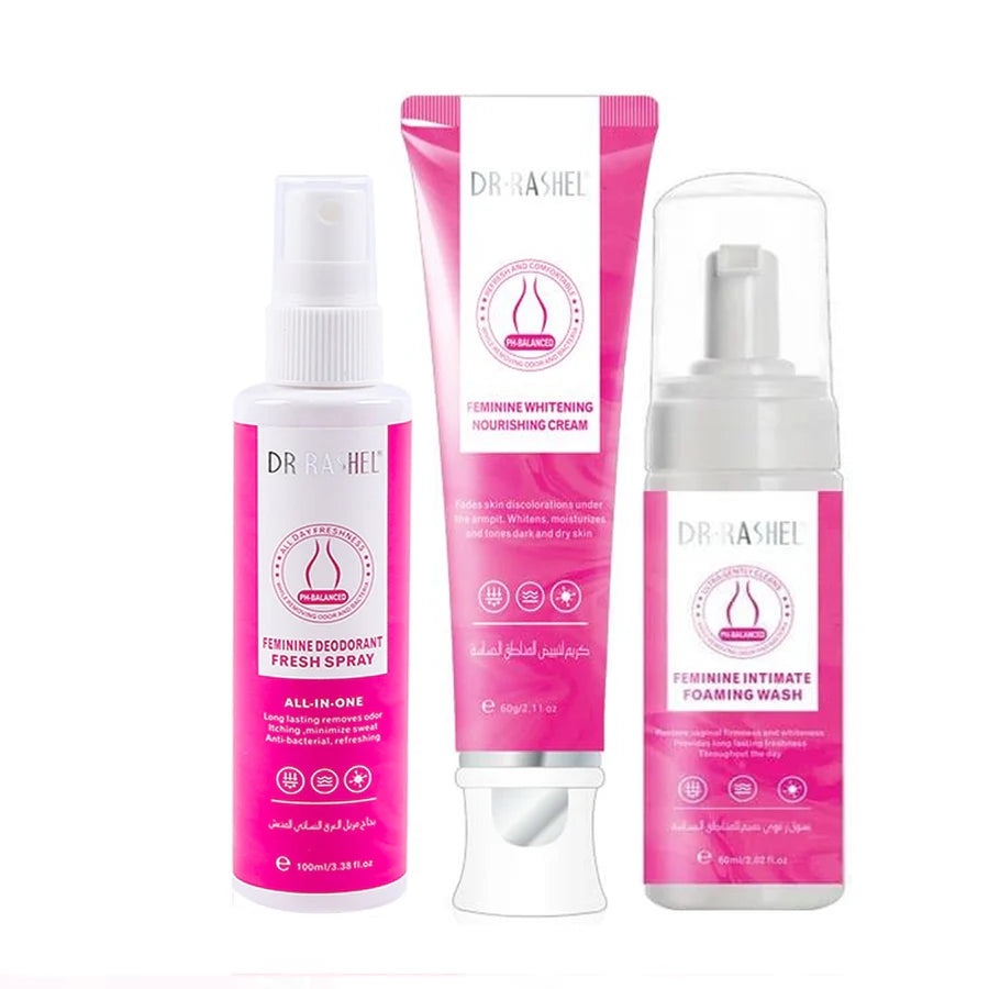 **DR.RASHEL Feminine Care Set (3PCS Combo)**