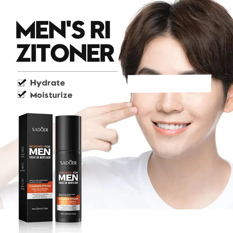 **SADOER SD90701 Men's Moisturizing Pore Care Toner 120ml**