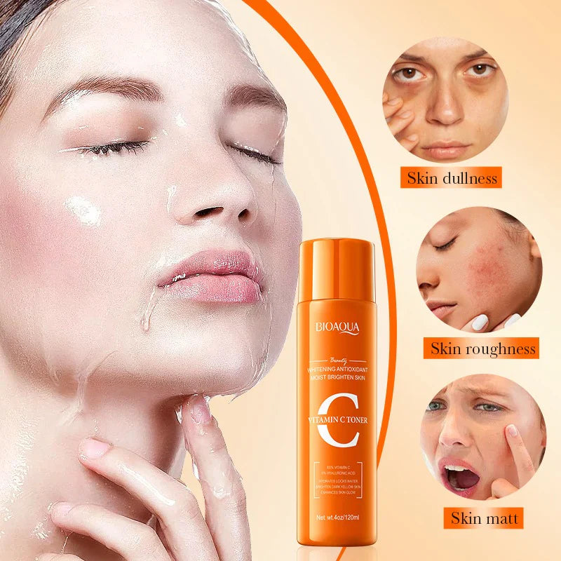 **BIOAQUA BQY18892 Vitamin C Brightening Face Toner 120ml**