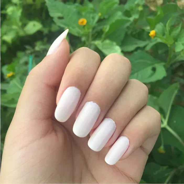 100 pcs Transparent /White Ballerina Artificial Nails Tips