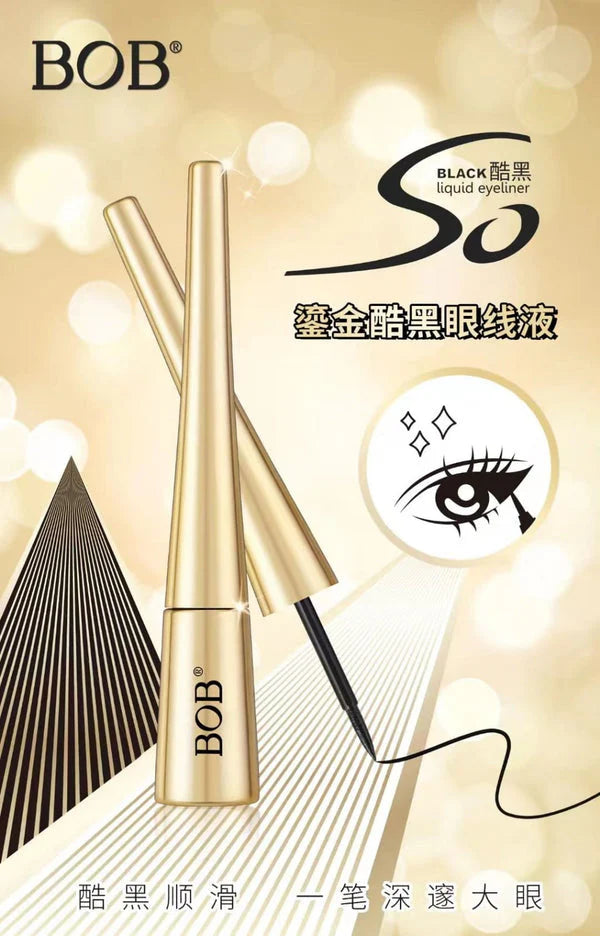 BOB So Black Liquid Eyeliner 4ml | Waterproof Long Lasting