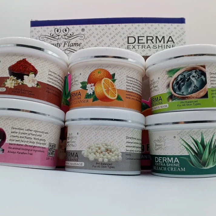 **Beauty Flame Derma Extra Shine Facial Kit**