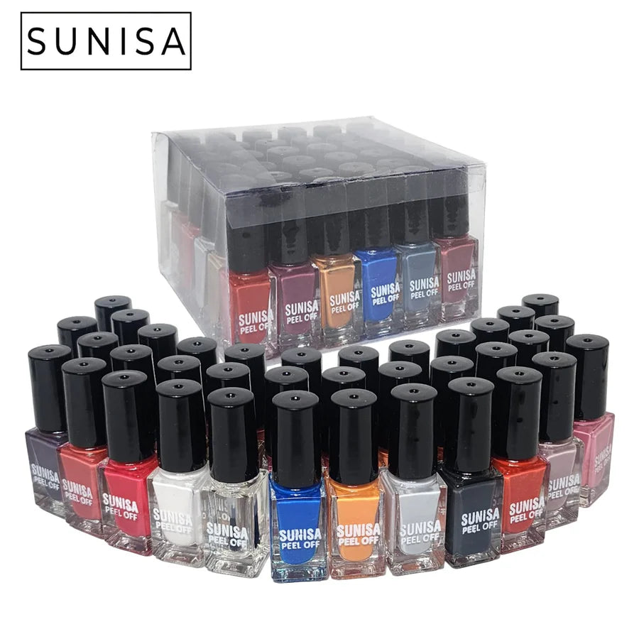 **Sunisa 36PCS Peel-Off Nail Polish Set**