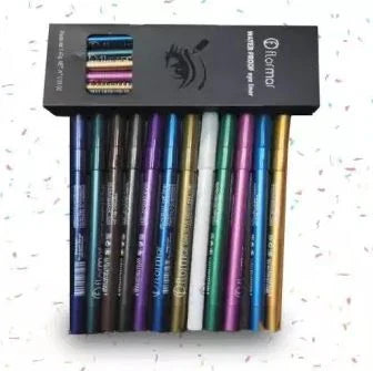 **12PCS Glitter Eye & Lip Liner Set**
