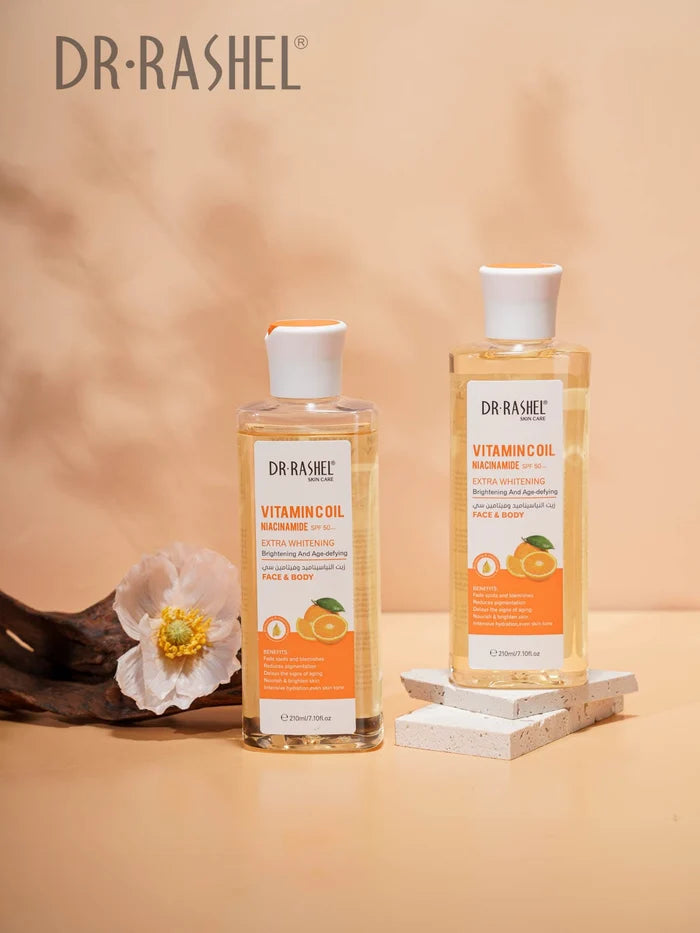 **Dr.Rashel Vitamin C Whitening Face & Body Oil**