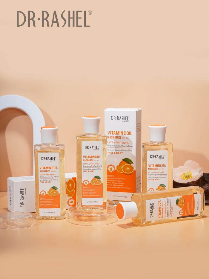 **Dr.Rashel Vitamin C Whitening Face & Body Oil**