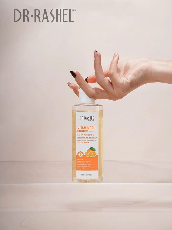 **Dr.Rashel Vitamin C Whitening Face & Body Oil**