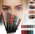 12PCS Double Head Lip & Eye Liner Pencil Set | Waterproof with Sharpener