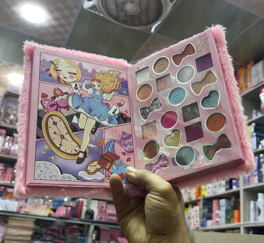New 4 Pages Cute Fairytale Fur Book Pallet