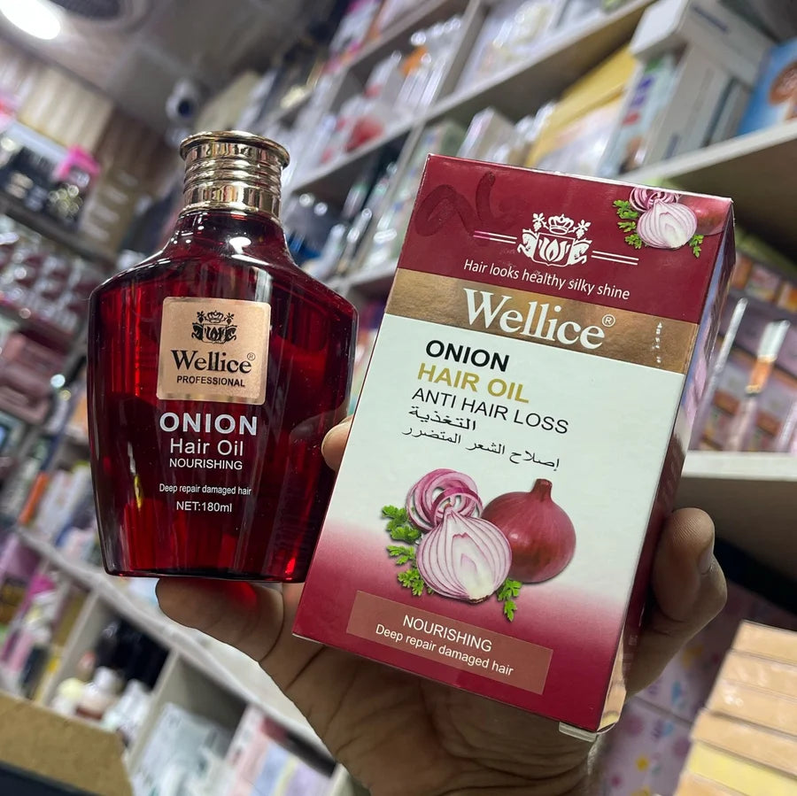 Wellice New Onion Anti Hair Loss Oil 180ml