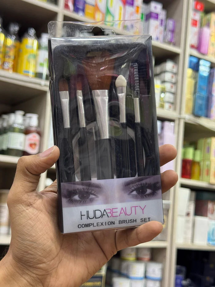 HudaBeauty 5 pcs Brush Set with Mirror