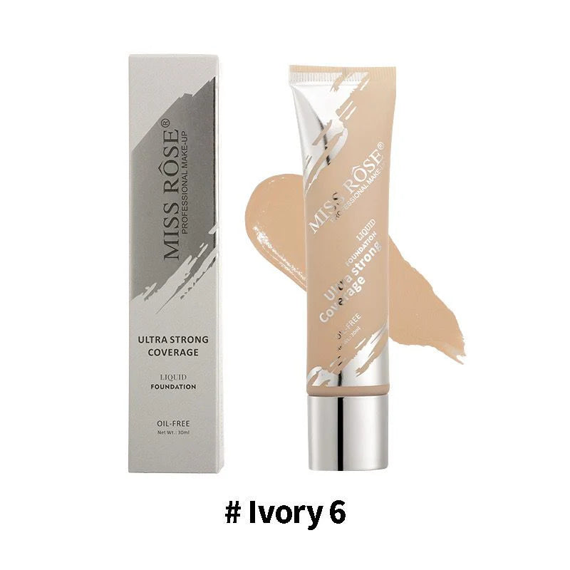 Miss Rose New Ultra Strong Coverage Tube Foundation