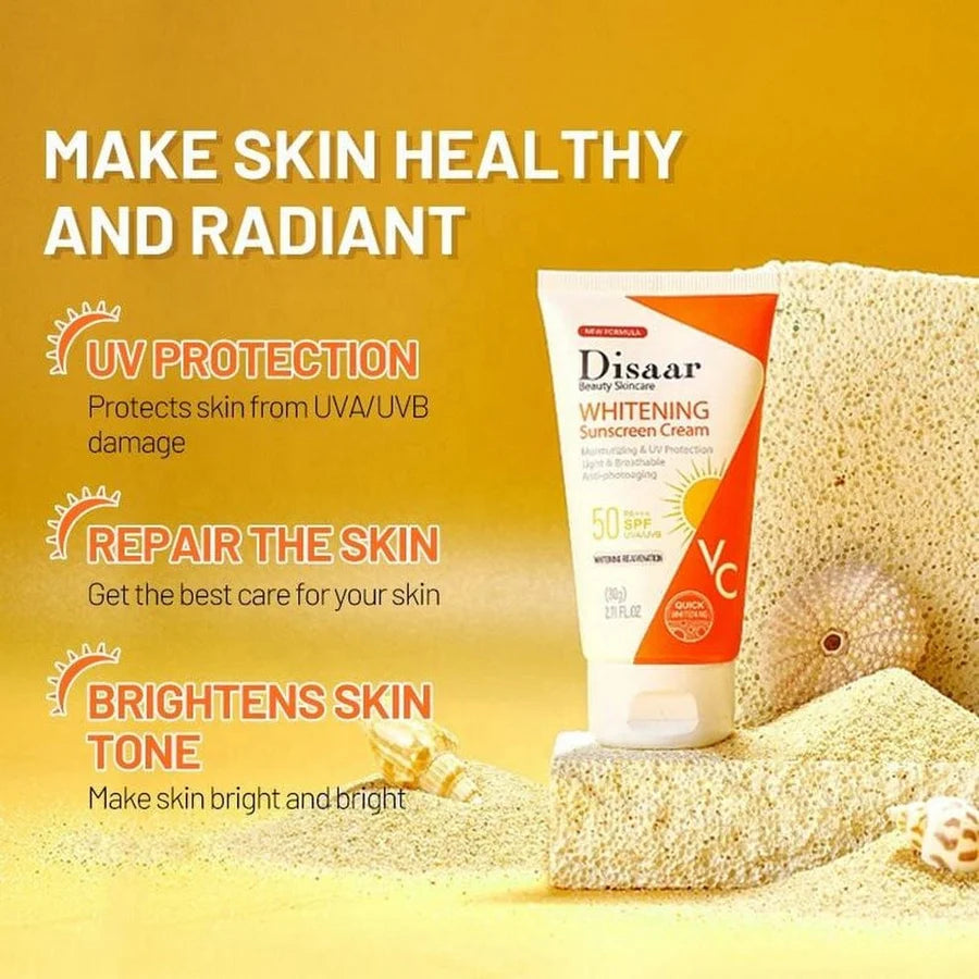 **Disaar Vitamin C SPF50 Whitening Sunscreen Cream 80g**
