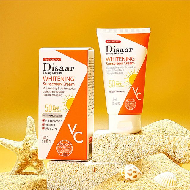 **Disaar Vitamin C SPF50 Whitening Sunscreen Cream 80g**